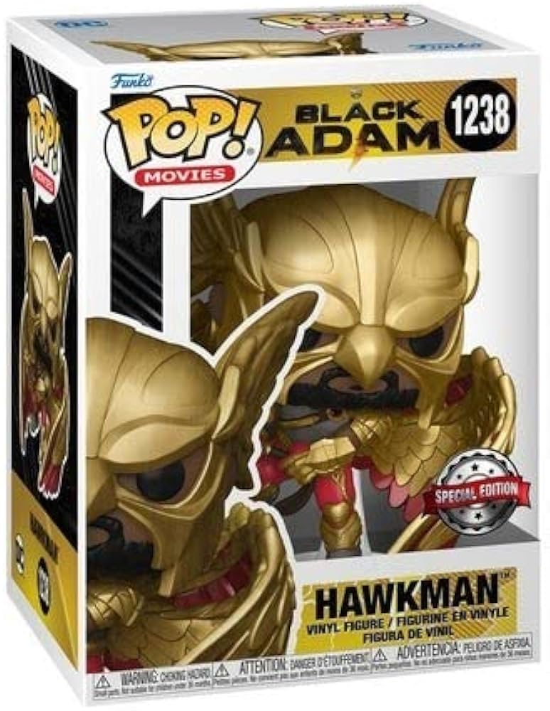 FUNKO POP HAWKMAN #1238 BLACK ADAM