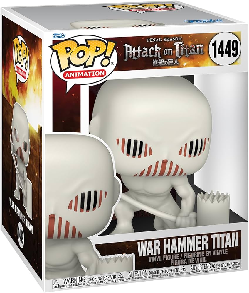 FUNKO POP WAR HAMMER TITAN #1449 ATTACK ON TITAN