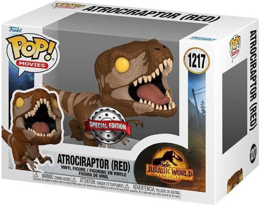 FUNKO POP ATROCIRAPTOR RED #1217 JURASSIC WORLD