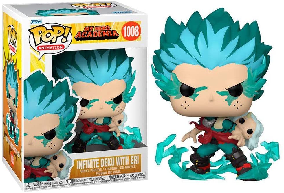 FUNKO POP INFINITE DEKU WITH ERI #1008 MY HERO ACADEMIA