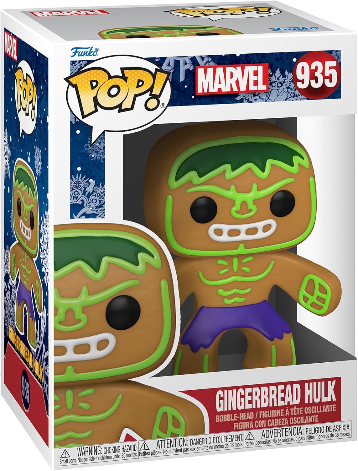 FUNKO POP GINGERBREAD HULK #935