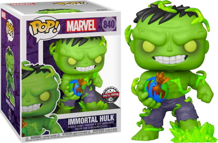 FUNKO POP IMMORTAL HULK #840 MARVEL