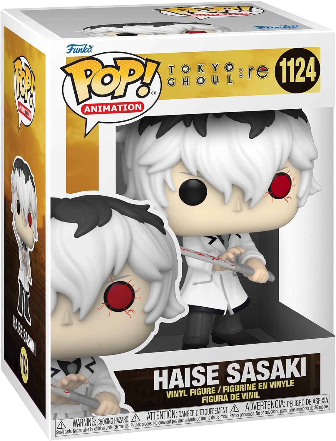 FUNKO POP HAISE SASAKI #1126 TOKYO GHOUL RE