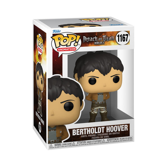 FUNKO POP BERDTHOLD HOOVER #1167 ATTACK ON TITAN