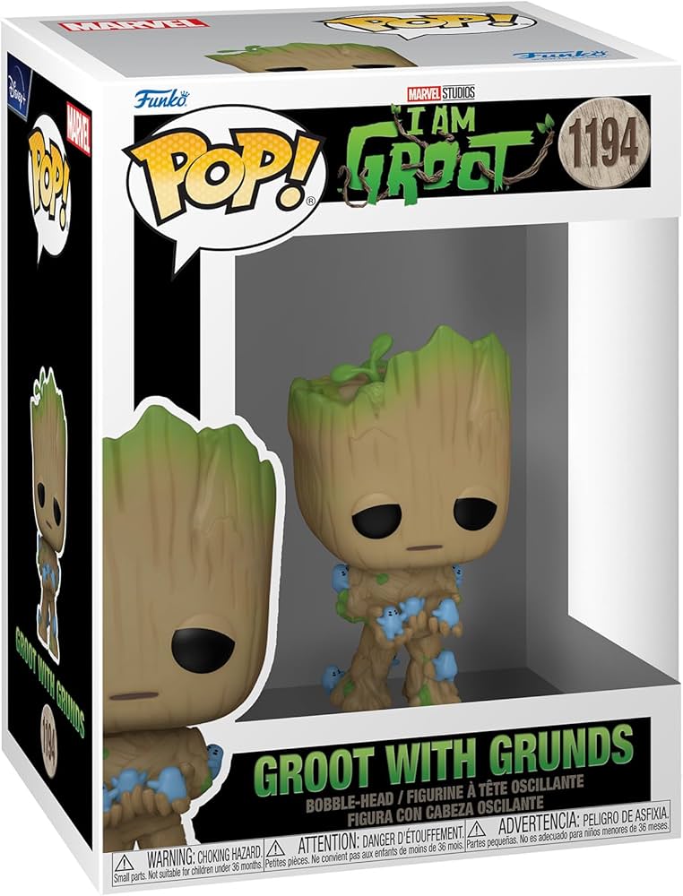 FUNKO POP GROOT WITH GRUNDS #1194