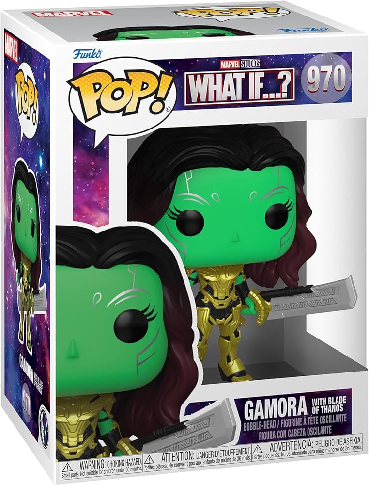 FUNKO POP GAMORA WITH THE BLADE OF THANOS #970 WHAT IF