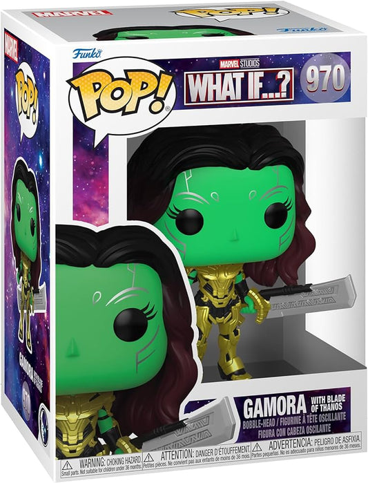 FUNKO POP GAMORA WITH THE BLADE OF THANOS #970 WHAT IF