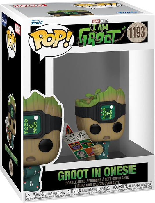 FUNKO POP GROOT WITH ONESIE #1193