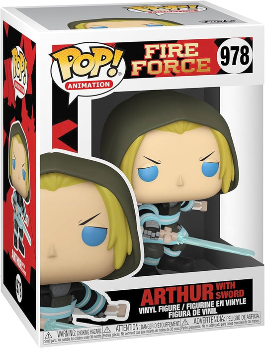 FUNKO POP ARTHUR WITH SWORDS #978 FIRE FORCE