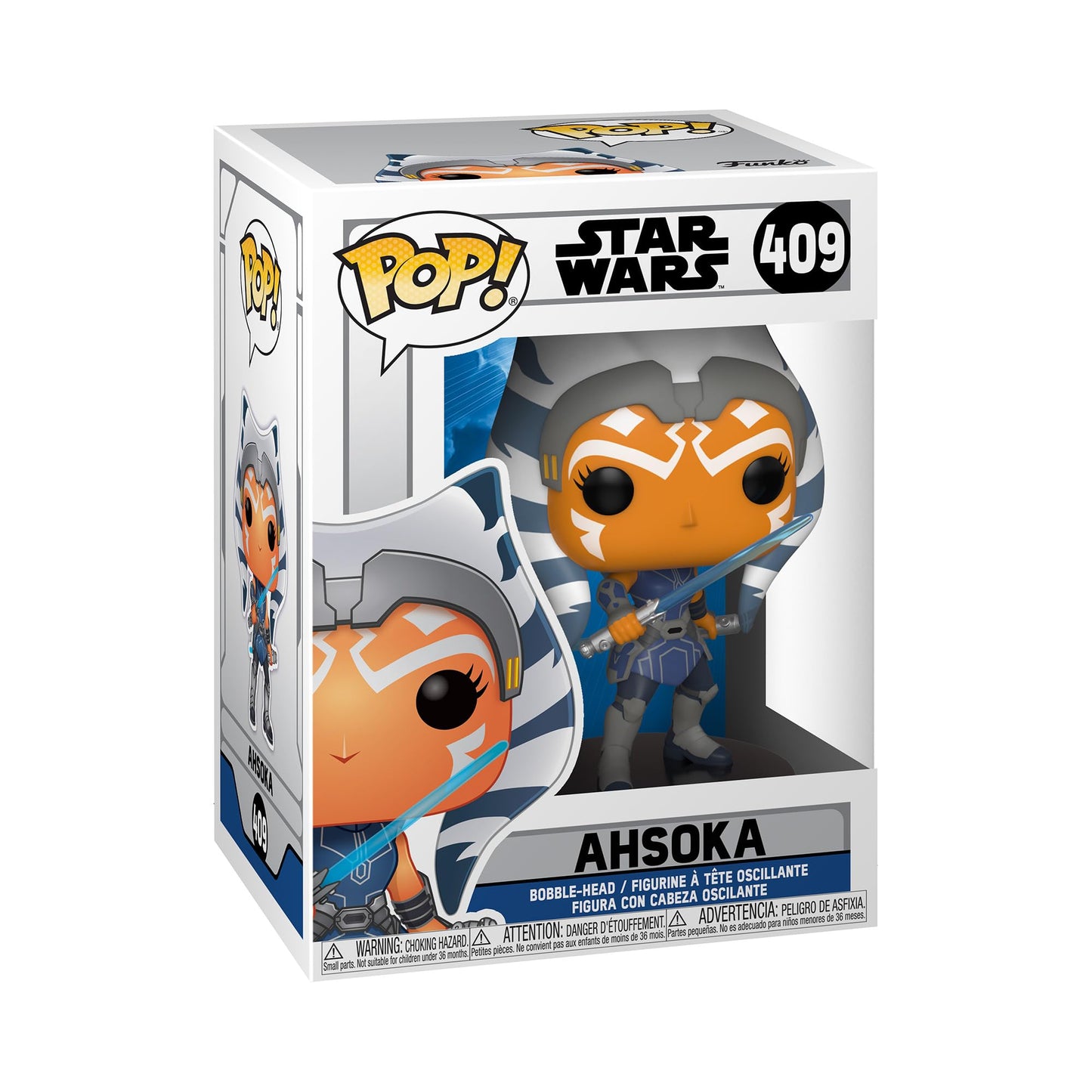 FUNKO POP AHSOKA #409 STAR WARS