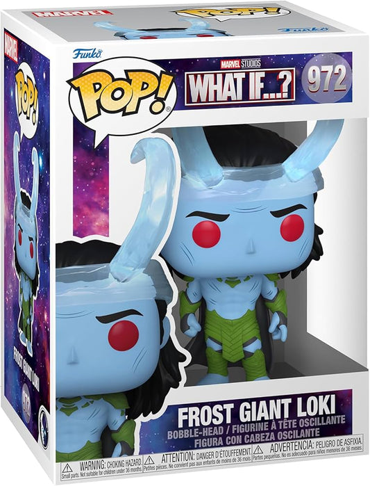 FUNKO POP FROST GIANT LOKI #972 WHAT IF