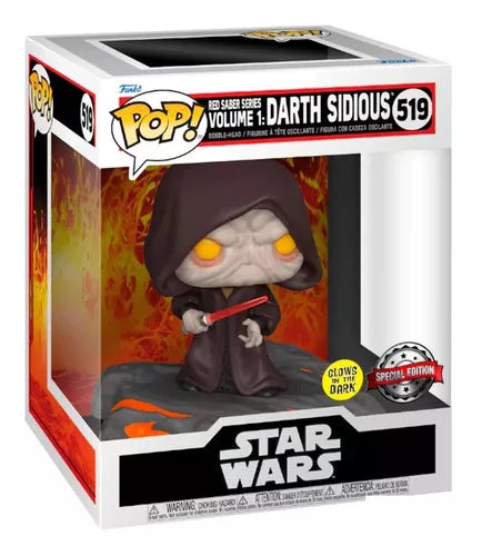 FUNKO POP DARTH SIDIOUS #519 STAR WARS