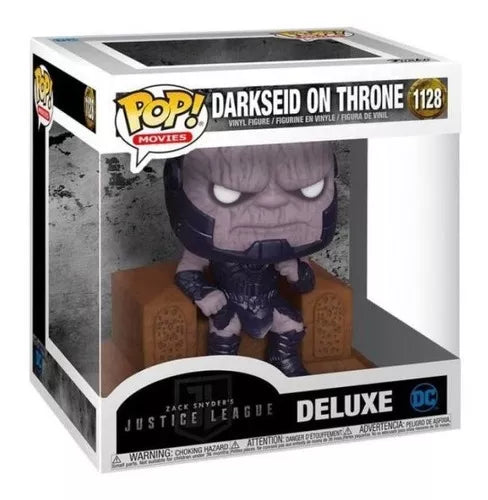 FUNKO POP DARKSEID ON THRONE #1128 JUSTICE LEAGUE