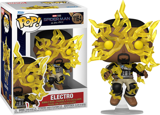 FUNKO POP ELECTRO #1164 SPIDERMAN NO WAY HOME