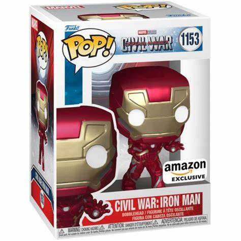 FUNKO POP CIVIL WAR IRON MAN #1153