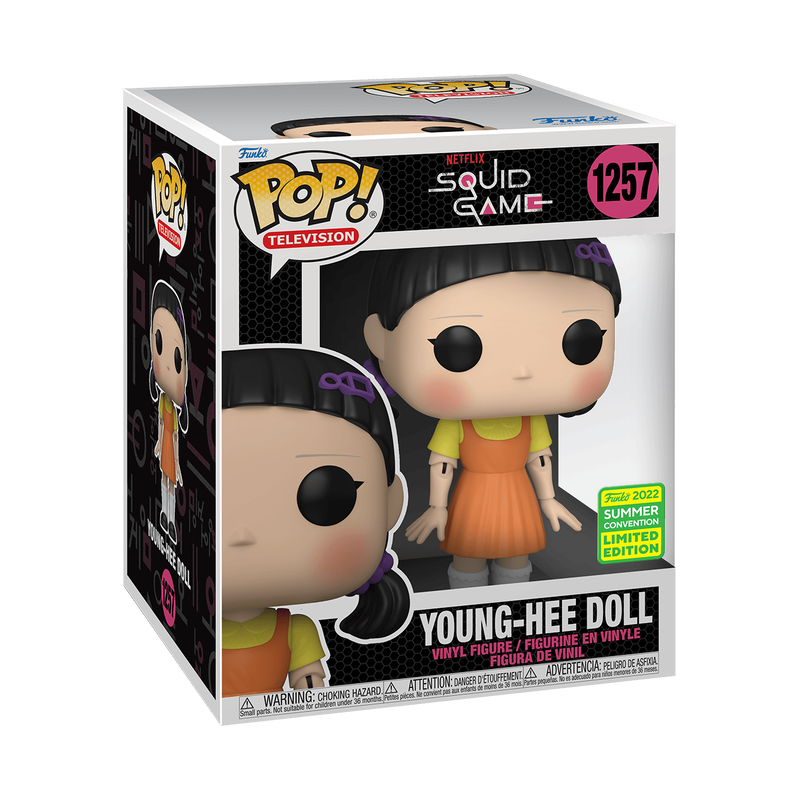 FUNKO POP YOUNG HEE DOLL #1257 SQUID GAME