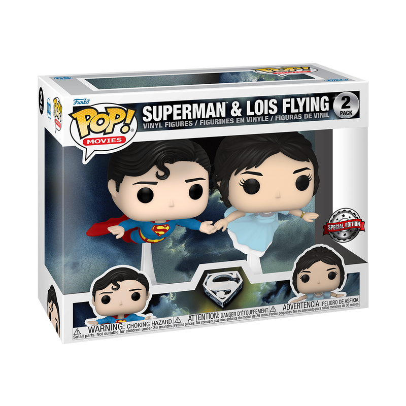 FUNKO POP SUPERMAN & LOIS FLYING