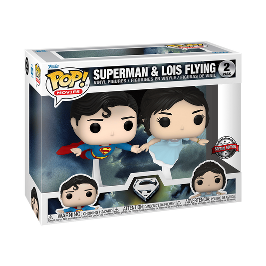 FUNKO POP SUPERMAN & LOIS FLYING