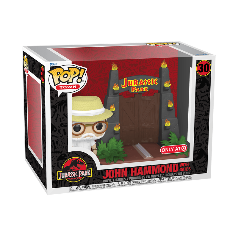 FUNKO POP JOHN HAMMOND WITH GATES #30 JURASSIC PARK