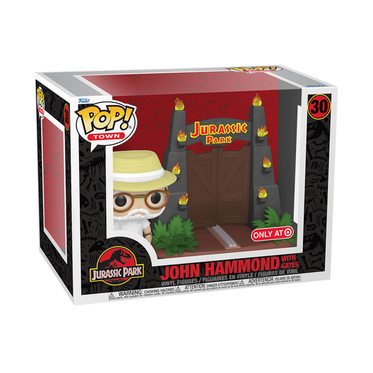 FUNKO POP JOHN HAMMOND WITH GATES #30 JURASSIC PARK