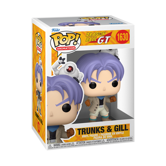 FUNKO POP TRUNKS & GILL #1630 DRAGON BALL GT