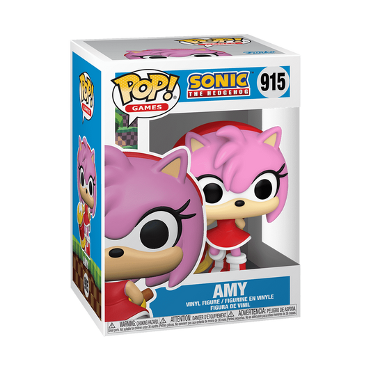 FUNKO POP AMY #915 SONIC THE HEDGEHOG