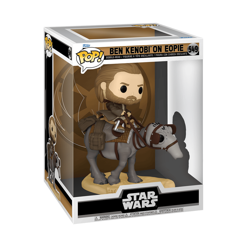 FUNKO POP BEN KENOBI ON EOPIE #549 STAR WARS