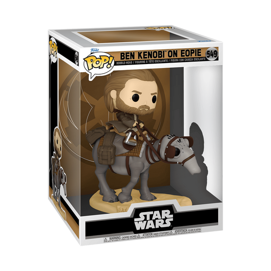 FUNKO POP BEN KENOBI ON EOPIE #549 STAR WARS