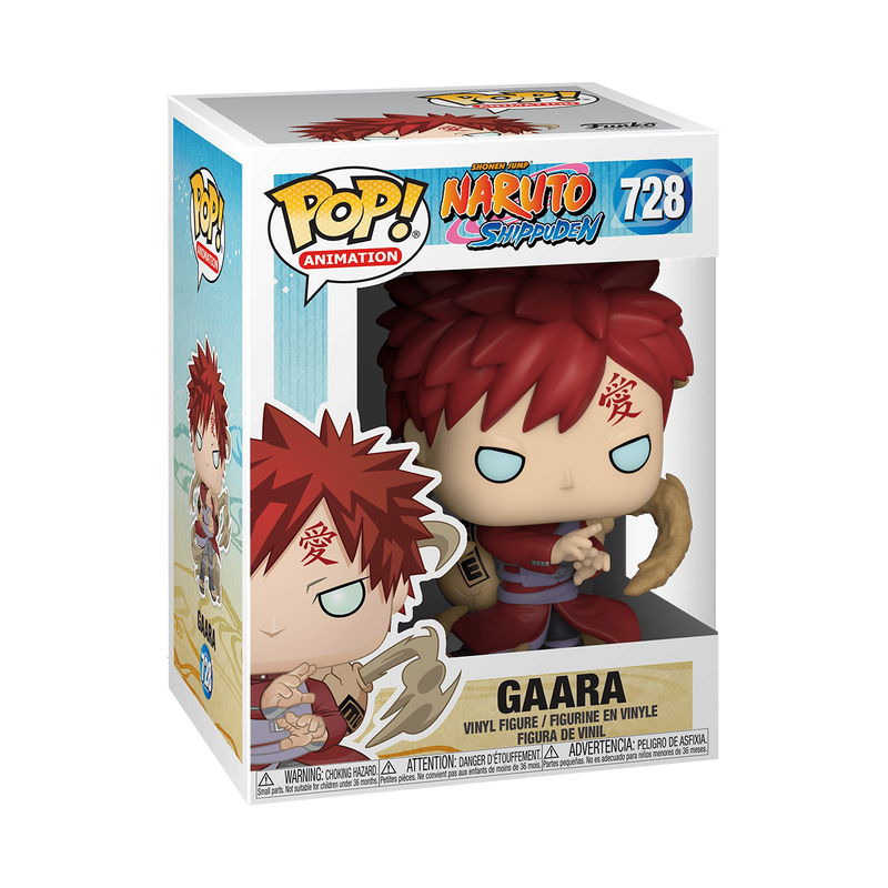 FUNKO POP GAARA #728 NARUTO SHIPPUDEN