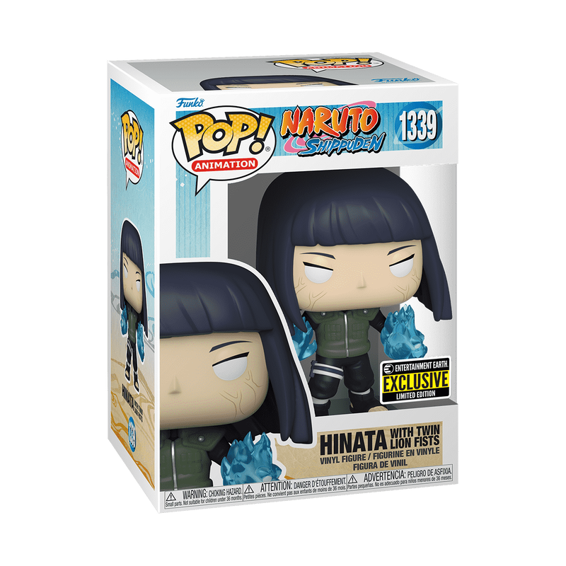 FUNKO POP HINATA WITH TWIN LION FISTS #1339 NARUTO SHIPPUDEN