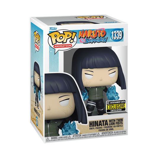 FUNKO POP HINATA WITH TWIN LION FISTS #1339 NARUTO SHIPPUDEN