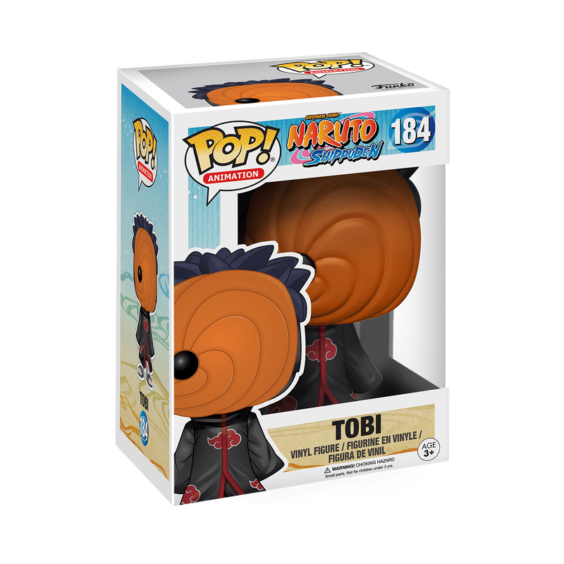 FUNKO POP TOBI #184 NARUTO SHIPPUDEN