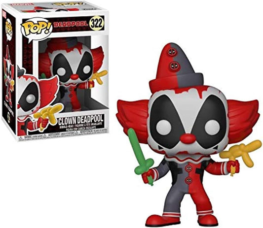 FUNKO POP CLOWN DEADPOOL #322