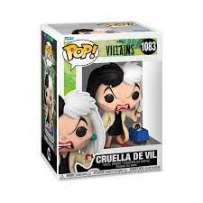 FUNKO POP CRUELLA DE VIL #1083 DISNEY VILLAINS