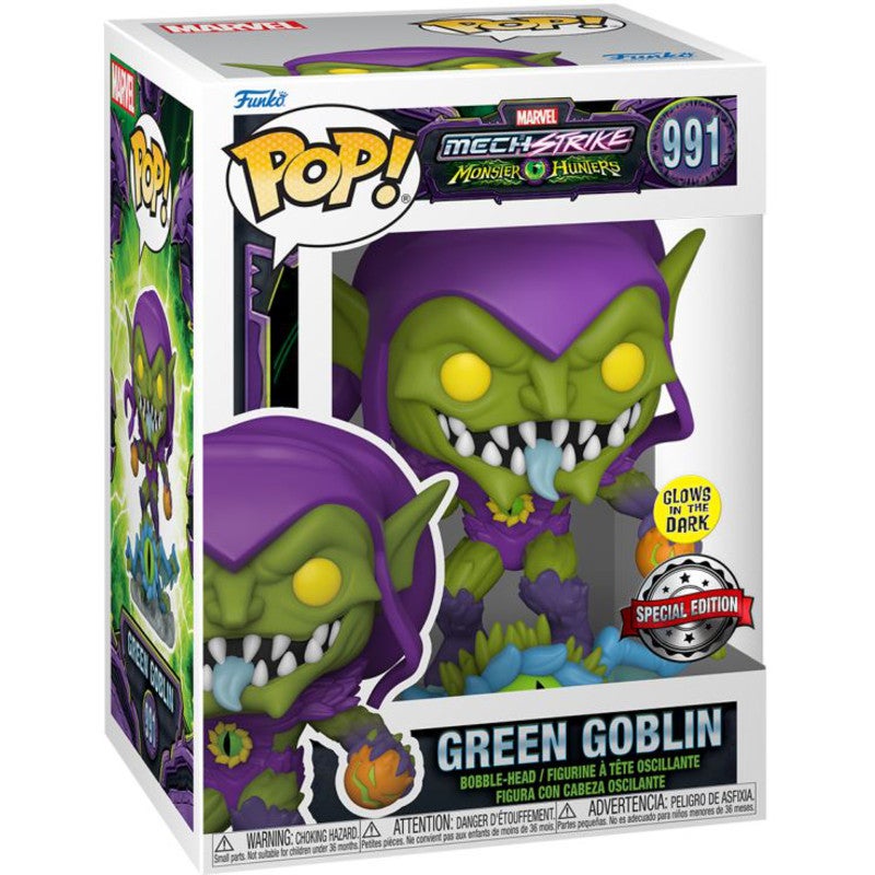 FUNKO POP GREEN GOBLIN #991 GLOWS IN THE DARK