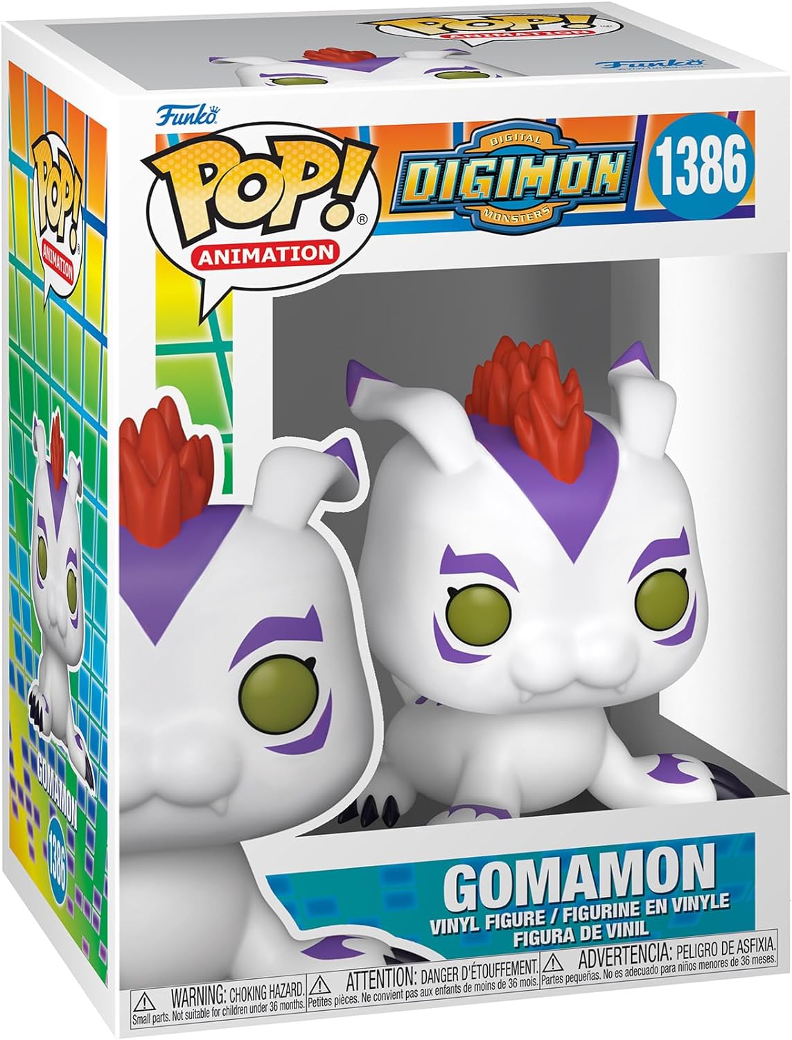 FUNKO POP GOMAMON #1386 DIGIMON