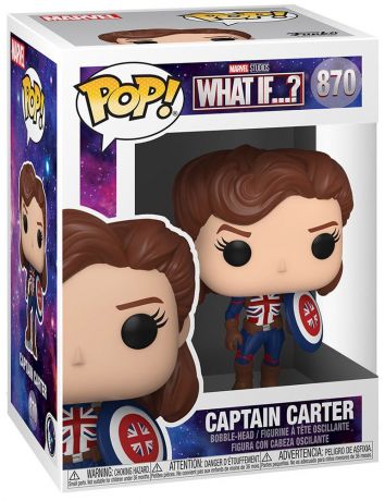 FUNKO POP CAPTAIN CARTER #870 WHAT IF