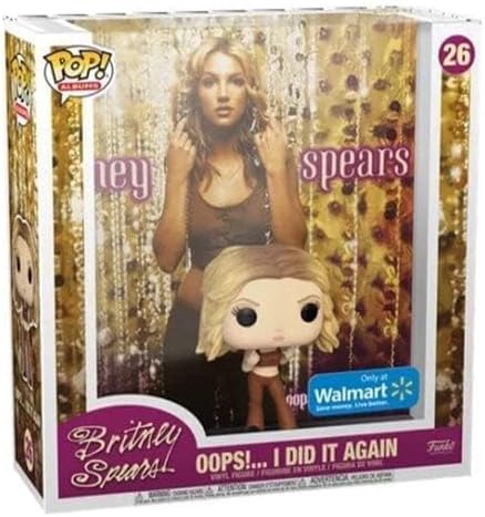 FUNKO POP BRITNEY SPEARS OOPS I DID IT AGAIN ALBUM COVER