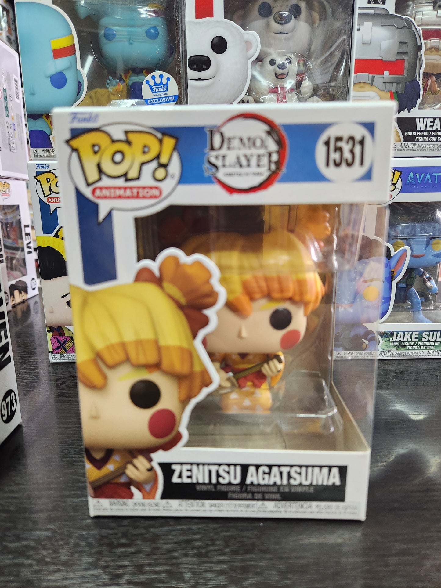 FUNKO POP ZENITSU AGATSUMA #1531 DEMON SLAYER