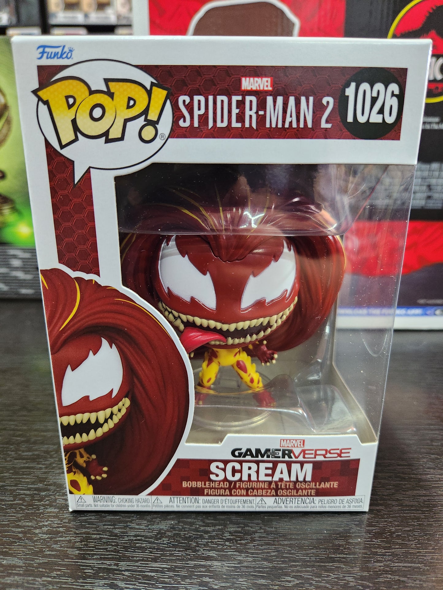 FUNKO POP SCREAM 1026 SPIDERMAN 2