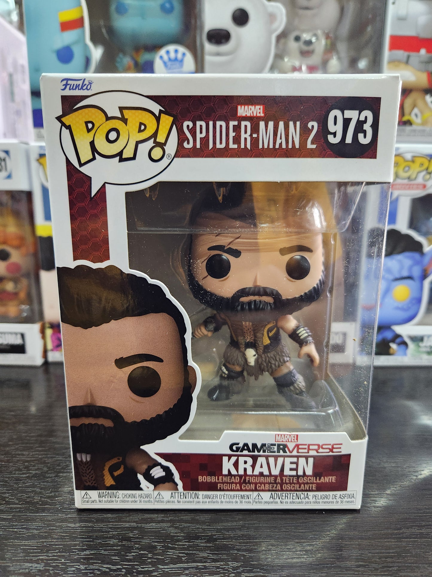 FUNKO POP KRAVEN #973 SPIDERMAN 2