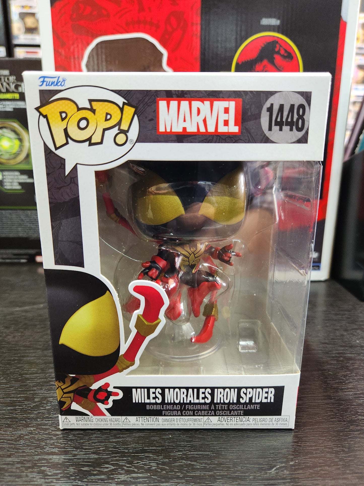 FUNKO POP IRON SPIDER MILES MORALES 1448 MARVEL