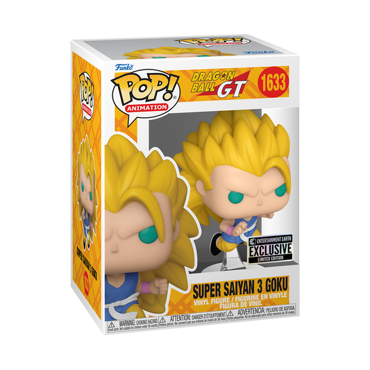 FUNKO POP SUPER SAIYAN 3 GOKU #1633 DRAGON BALL GT