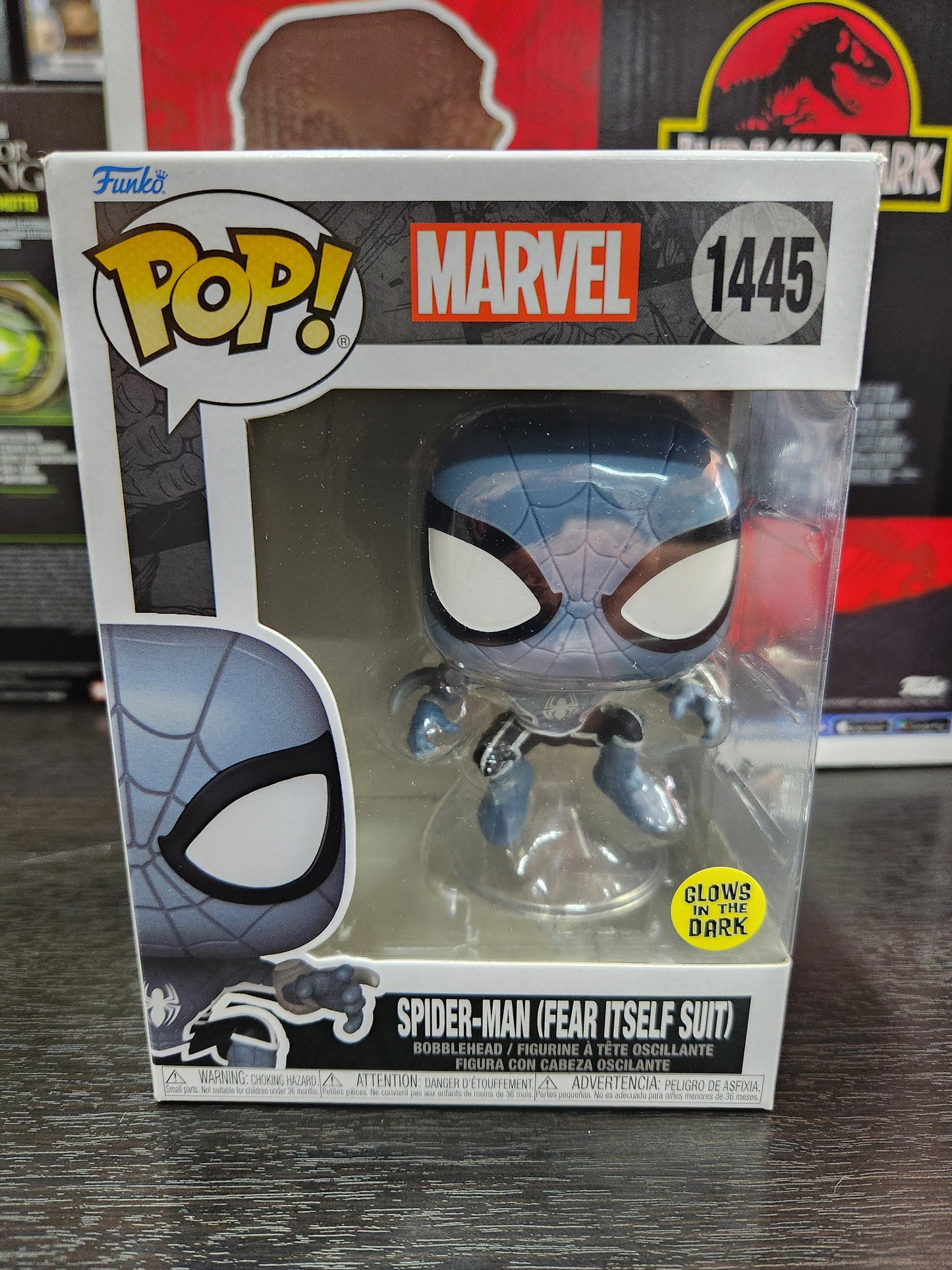 FUNKO POP SPIDERMAN FEAR ITSELF SUIT 1445 MARVEL