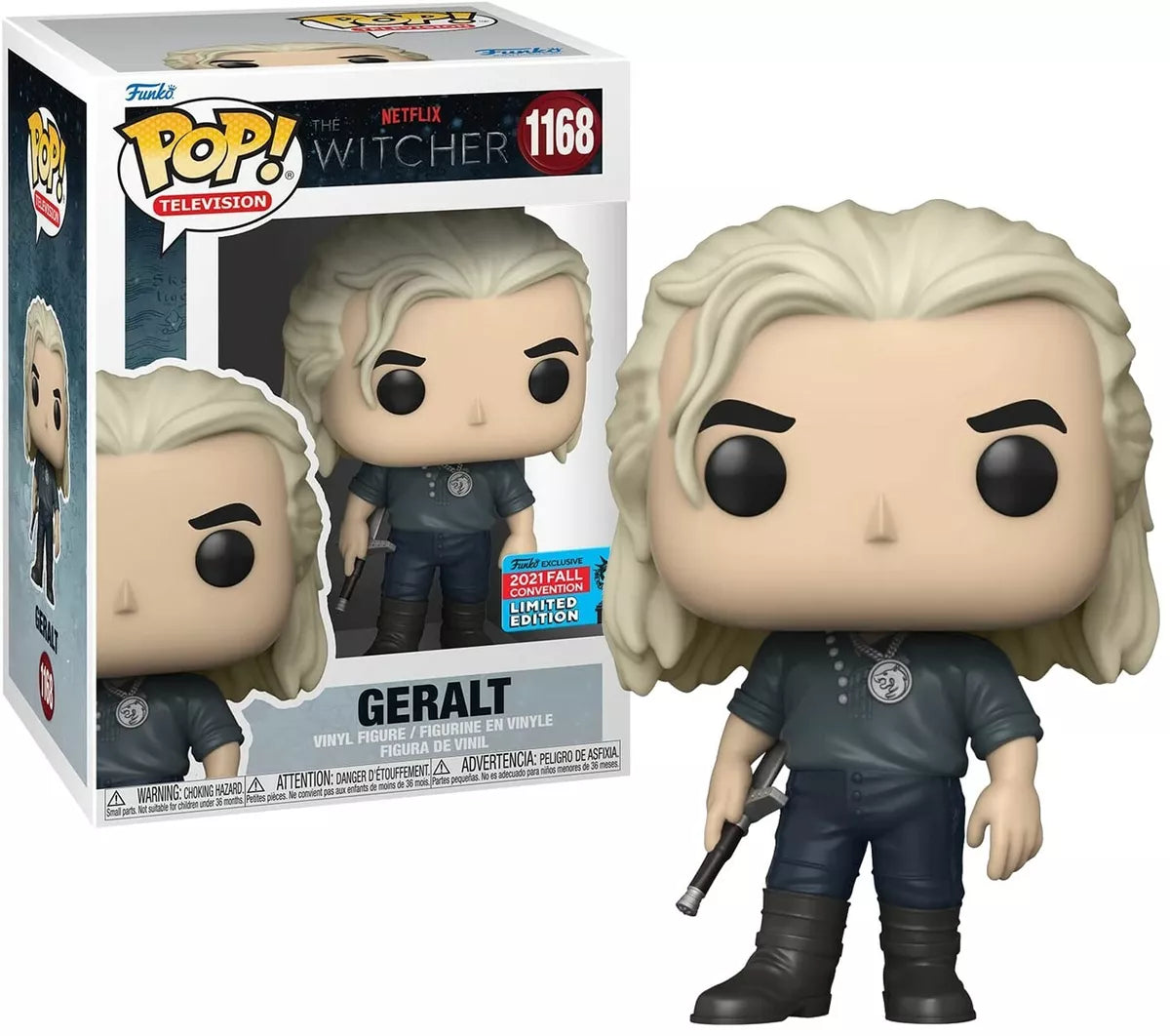 FUNKO POP GERALT #1168 THE WITCHER